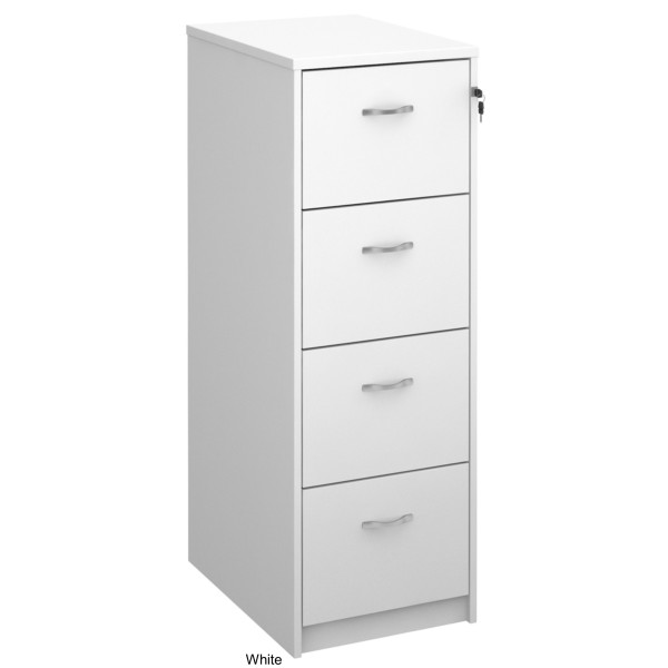 Maestro Lockable Wooden Filing Cabinet - 45KG Capacity Per Draw